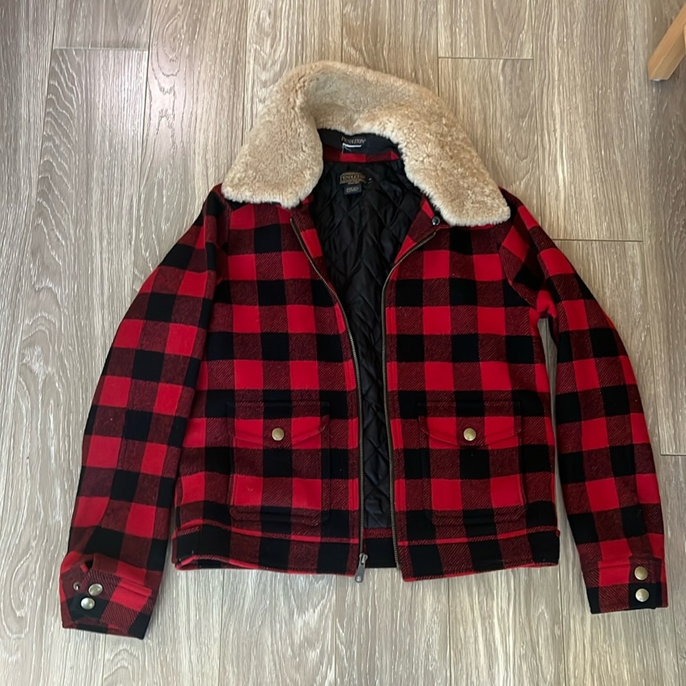 Pendleton Buffalo Plaid Coat